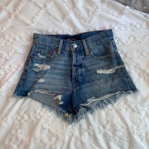 AEROPOSTALE ripped jean shorts